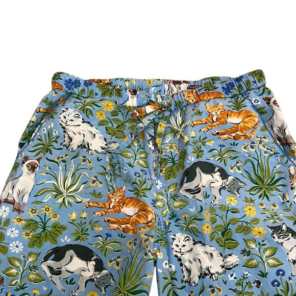 Printfresh Blue and Green Animal Print Pajama Pants - Picture 2 of 8